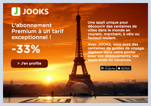 appli marche course velo jooks  tourisme mca